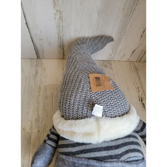 xmas gnome plush blue santa pillow Xmas home before - Picture 9 of 10